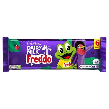 Cadbury Dairy Milk Freddo Chocolate Bar 6 Pack 108g