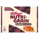 Kellogg's Nutri-Grain Bakes Chocolate Snack Bars 6x45g