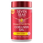 Seven Seas Omega-3 Fish Oil Plus Cod Liver Oil 120 Capsules