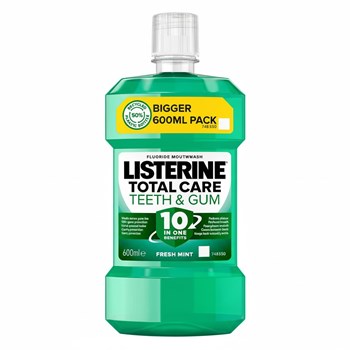 Listerine Total Care 10 in 1 Teeth & Gum Mouthwash 600ml