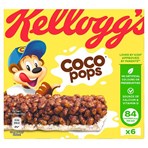 Kellogg's Coco Pops Breakfast Cereal Bars 6 x 20g