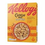 Kellogg's Crunchy Nut Honey & Nut Clusters Breakfast Cereal 450g