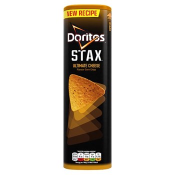 Doritos Stax Ultimate Cheese Sharing Snacks 170g