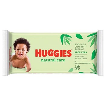 Huggies Natural Care Baby Wipes - 1 Pack of 56 Wipes