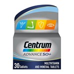 Centrum Advance 50+ Multivitamins & Minerals, 30 Tablets