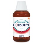 Corsodyl Medicated, Antibacterial Mouthwash, Mint, 300 ml