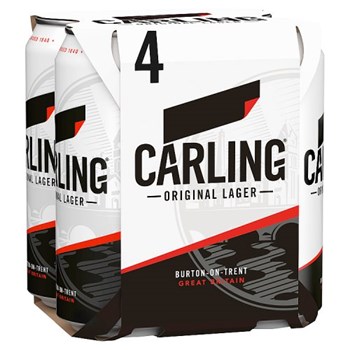 Carling Original Lager Beer 4 x 440ml