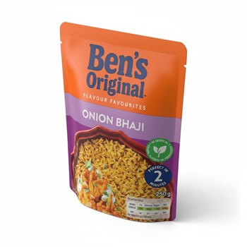 Bens Original Onion Bhaji Microwave Rice 250g