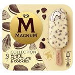 Magnum White Chocolate & Cookies Ice Cream Sticks 3 x 90 ml