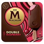 Magnum Double Raspberry Ice Cream Sticks 3 x 88 ml