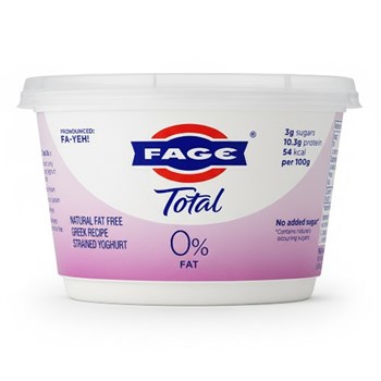 Fage Total 0% Fat Greek Recipe Strained Yoghurt 450g