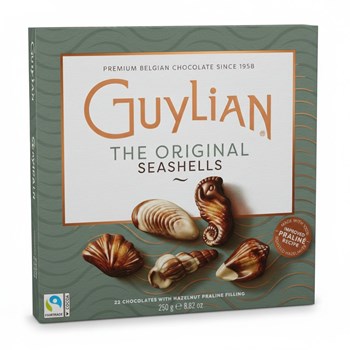 Guylian The Original Seashells 22 Chocolates with Hazelnut Praliné Filling 250g