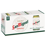 San Miguel Premium Lager Beer 10 x 440ml Cans