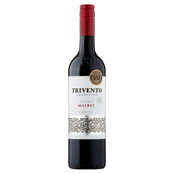 Trivento Reserve Malbec Red Wine Argentina 75cl