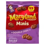 Maryland 6 Minis Cookies Double Choc 118.8g