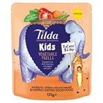 Tilda Kids Vegetable Paella Rice 125g