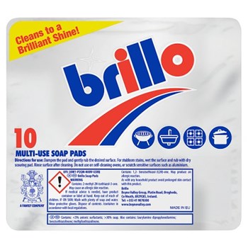 Brillo Soap Pads 10 Pack