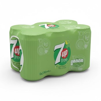 7UP Free Lemon & Lime Cans 6 x 330ml