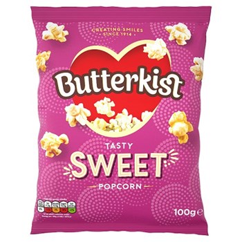 Butterkist Tasty Sweet Popcorn 100g