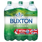 Buxton Sparkling Natural Mineral Water 6 x 1L
