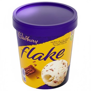 Cadbury Flake 99 Ice Cream Tub 480ml