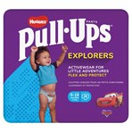 Huggies Pull-Ups Explorers, Boy, Size 9-18 Months, Nappy Size 3-4, 28 Big Kid Pants