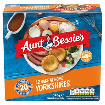 Aunt Bessie's 12 Bake at Home Yorkshires 370g