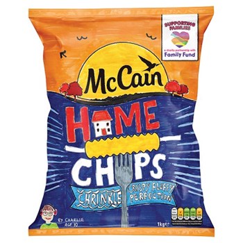 McCain Home Chips Crinkle 1kg