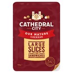 CATHEDRAL CITY Sandwich Slices Mature Cheddar 150g