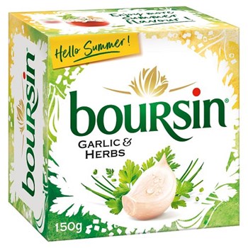 Boursin Garlic & Herbs 150g