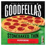 Goodfella's Stonebaked Thin Crust Pepperoni & Cheese Pizza 332g