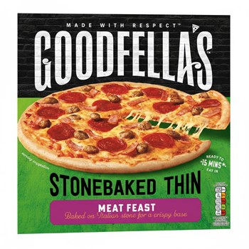 Goodfella's Stonebaked Thin Meat Feast Pizza 345g