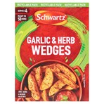 Schwartz Garlic & Herb Wedges 38g