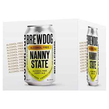 BrewDog Nanny State Alcohol Free Hoppy Ale 4 x 330ml