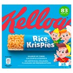Kellogg's Rice Krispies Breakfast Cereal Bars 6x20g
