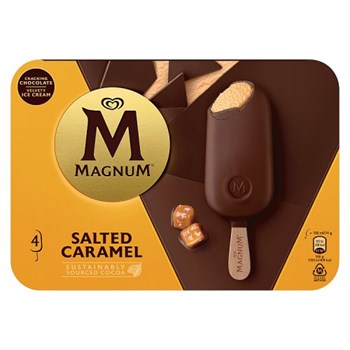 Magnum Salted Caramel Ice Cream Stick 4 x 100 ml