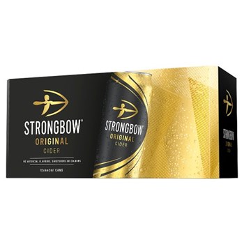 STRONGBOW Original Cider 10 x 440ml