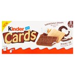 Kinder Cards Cocoa and Milk Wafers 8 x 12.8g (102.4g)