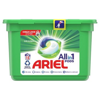 Ariel Allin1 PODs Washing Capsules Original, 15 Washes