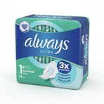 Always Ultra Sanitary Towels Normal (Size 1) Wings 14 Pads