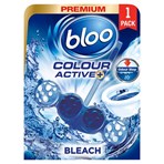 Bloo Colour Active Bleach Toilet Rim Block 50g