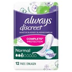 Always Discreet Incontinence Pads Women Normal x12