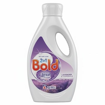 Bold 2in1 Washing Liquid Lavender & Camomile 1.33L, 38 Washes