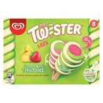 Heartbrand Wall's Mini Ice Cream Lolly Pineapple, Lemon-Lime, and Strawberry 8 x 50 ml 