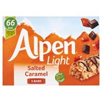 Alpen Light Cereal Bars Salted Caramel 5 x 19g