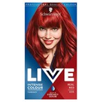 Schwarzkopf Live Intense Colour Red Hair Dye Real Red 035 Permanent