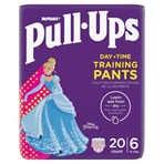 Huggies Pull-Ups Day Time Nappy Pants, Girl Size 6, 20 Pants