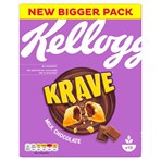 Kellogg's Krave Milk Chocolate Cereal 410g