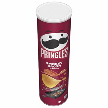 Pringles Smokey Bacon Flavour Sharing Crisps 200g