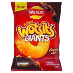 Walkers Wotsits Giants Flamin' Hot Snacks 130g